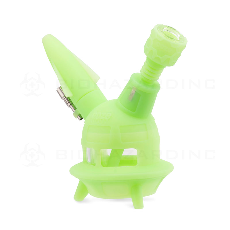 Ooze® | 4-in-1 UFO Hybrid Silicone Nectar Collector & Water Pipe | Various Colors Nectar Collector Ooze   