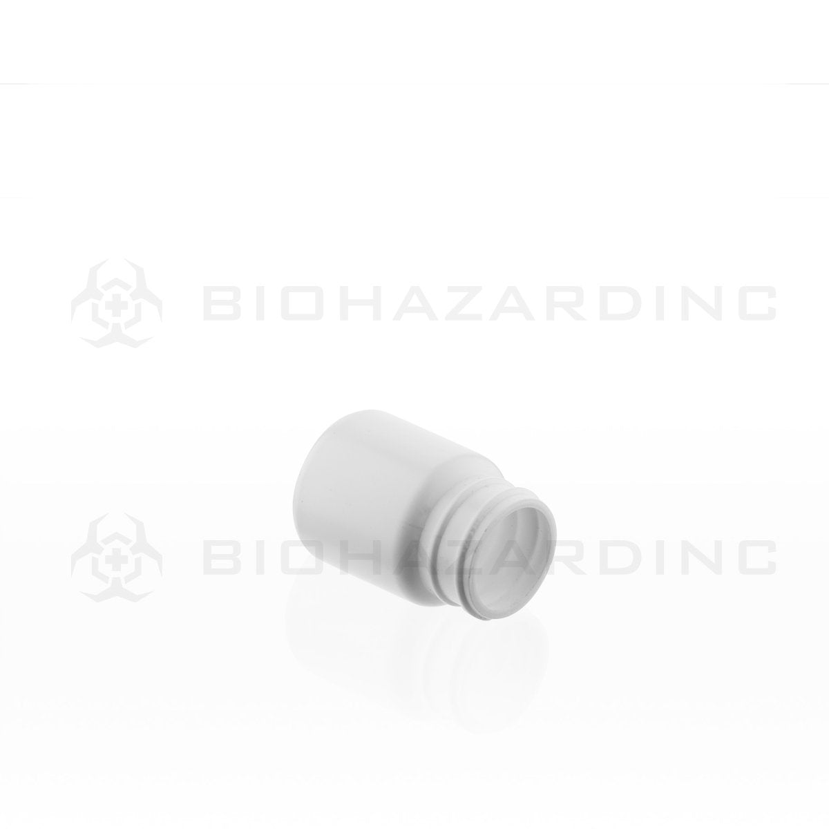 Plastic Pill bottle w/ Caps | 30cc - White - 250 Count  Biohazard Inc   