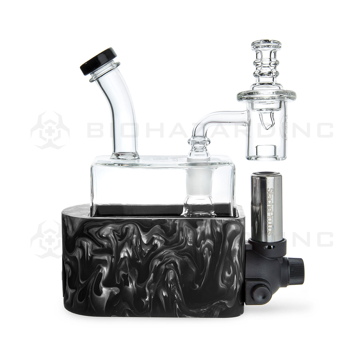Stache Products | RIO Rig in One Portable Dab Rig | Various Colors Dab Rig Stache Products Black  