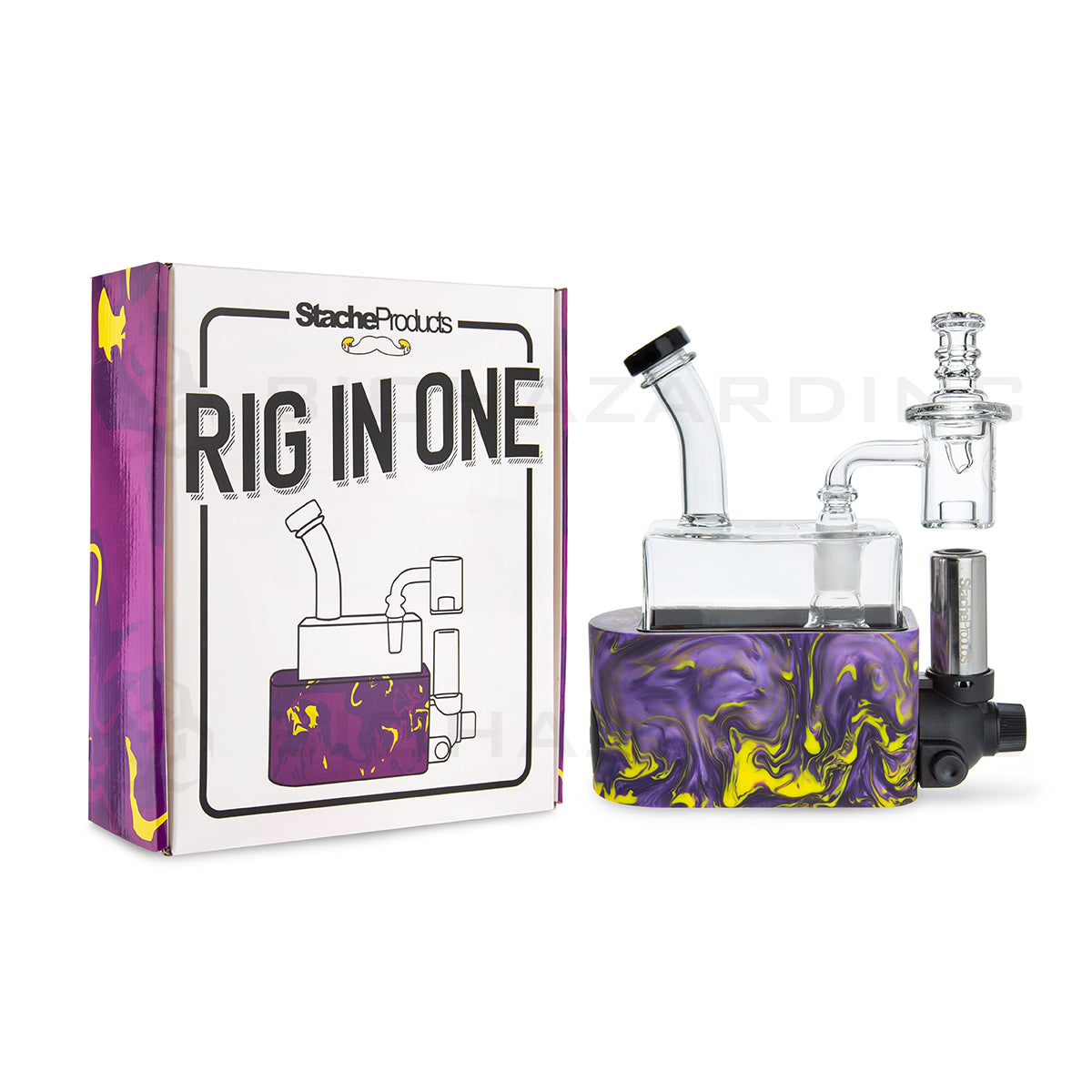 Stache Products | RIO Rig in One Portable Dab Rig | Various Colors Dab Rig Stache Products   