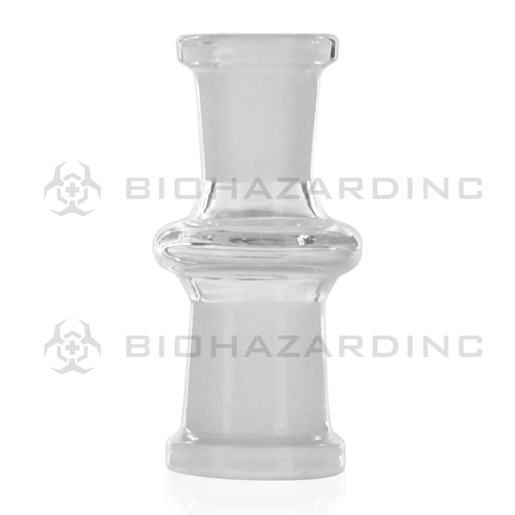 Adapter | Straight 19mm/14mm Female- 20 Count Glass Bong Adapter Biohazard Inc   