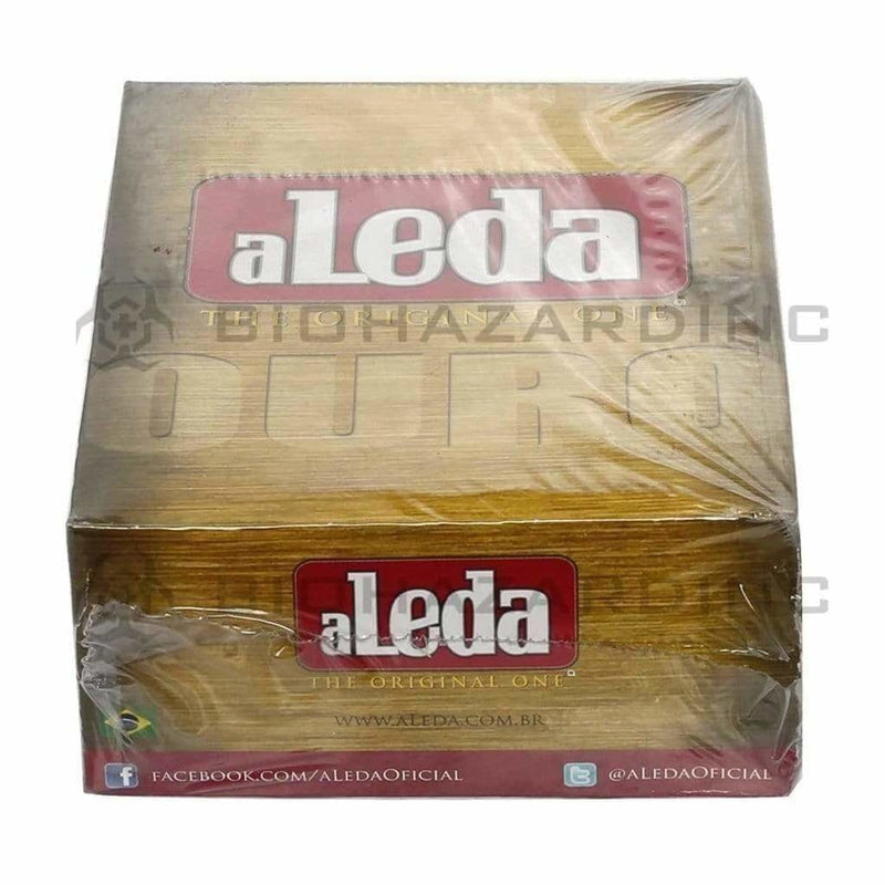 aLeda | Rolling Papers King Slim | 110mm - Unbleached Brown - 50 Count Rolling Papers Biohazard Inc   