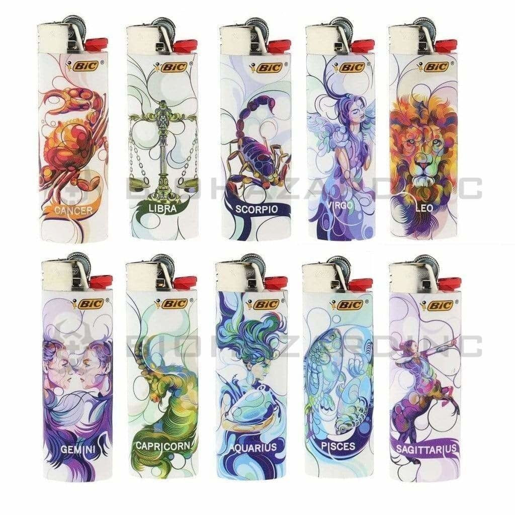 BIC® | 'Retail Display' Astrology Special Edition Lighters | 50 Count Lighters BIC   