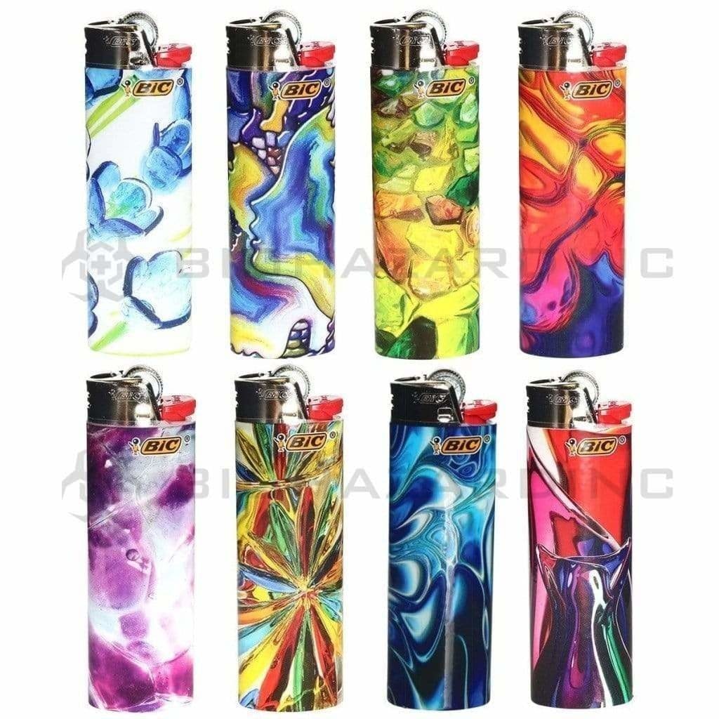 BIC® | 'Retail Display' Blown Glass Special Edition Lighters | 50 Count Lighters BIC   