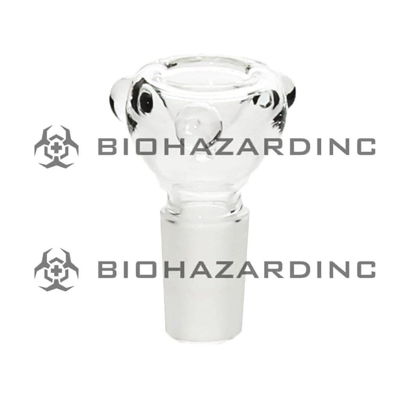 Bowl | Marble Bowl | 19mm - Various Colors Glass Bowl Biohazard Inc Clear  