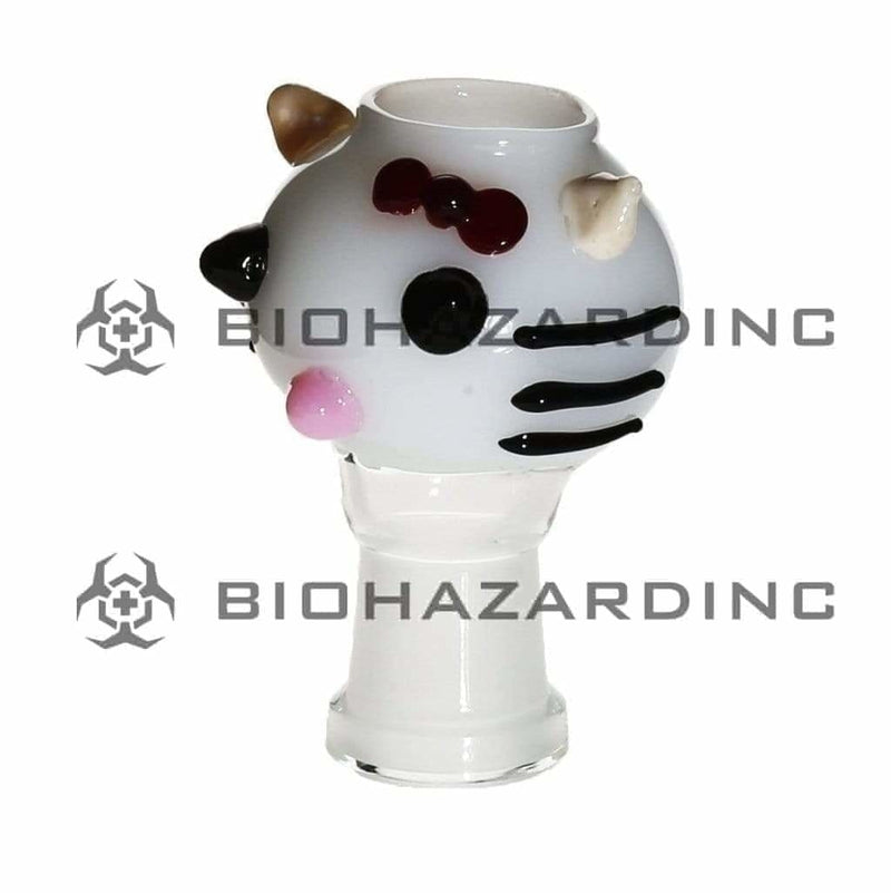 Novelty | Cat Concentrate Dome | 19mm - White 19mm Dome Biohazard Inc   