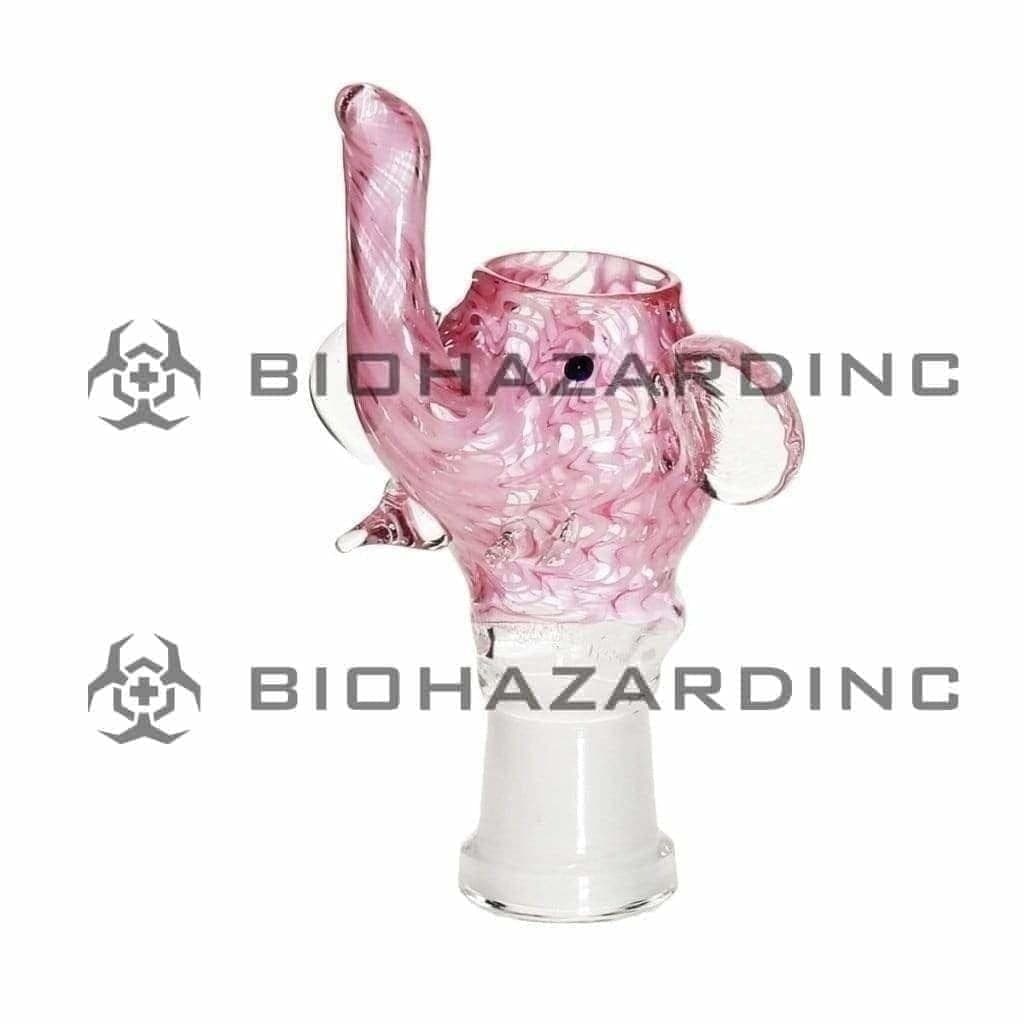Novelty | Elephant Dome | 19mm - Pink 19mm Dome Biohazard Inc   