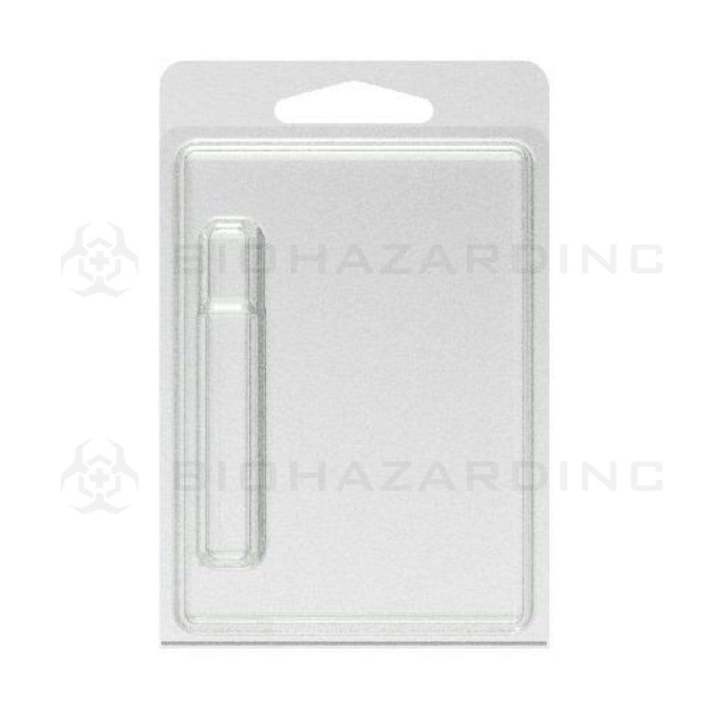 Clamshell Blister Packaging | Flat Tip | .5mL - 200 Count Clamshell Packaging Biohazard Inc   