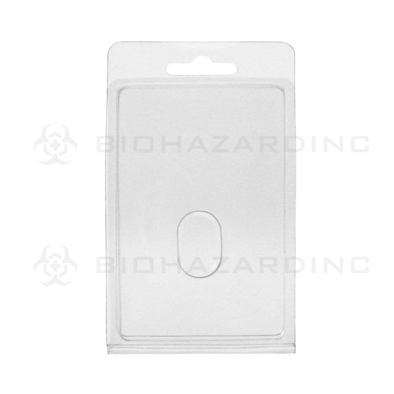 Clamshell Blister Packaging | Oval - 25mm - 800 Count Clamshell Packaging Biohazard Inc   