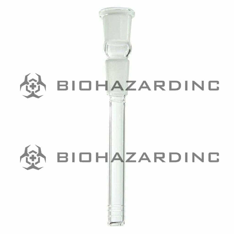 Downstem | 19mm Joint / 19mm Bowl | Clear Downstem Biohazard Inc 2.5"  