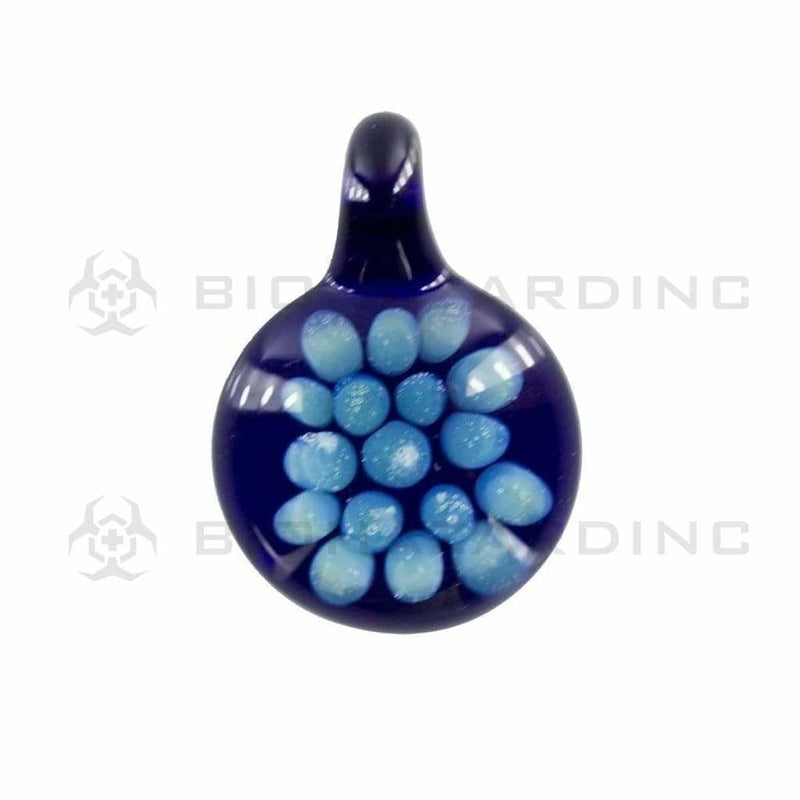 Novelty | Glass Honeycomb Pendant Carb Cap Glass Pendant Biohazard Inc   