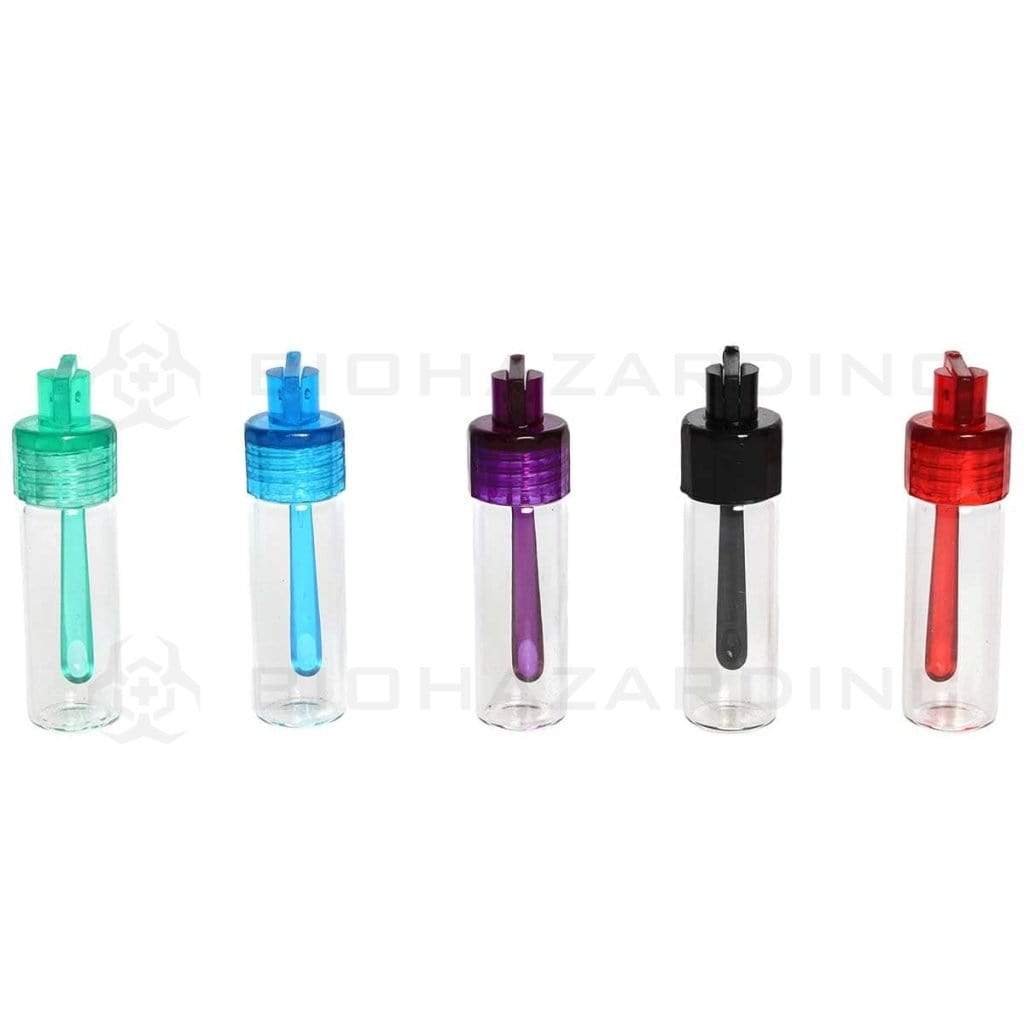Bullet Vial Scooper Top - Assorted Colors Storage Bullet Biohazard Inc   