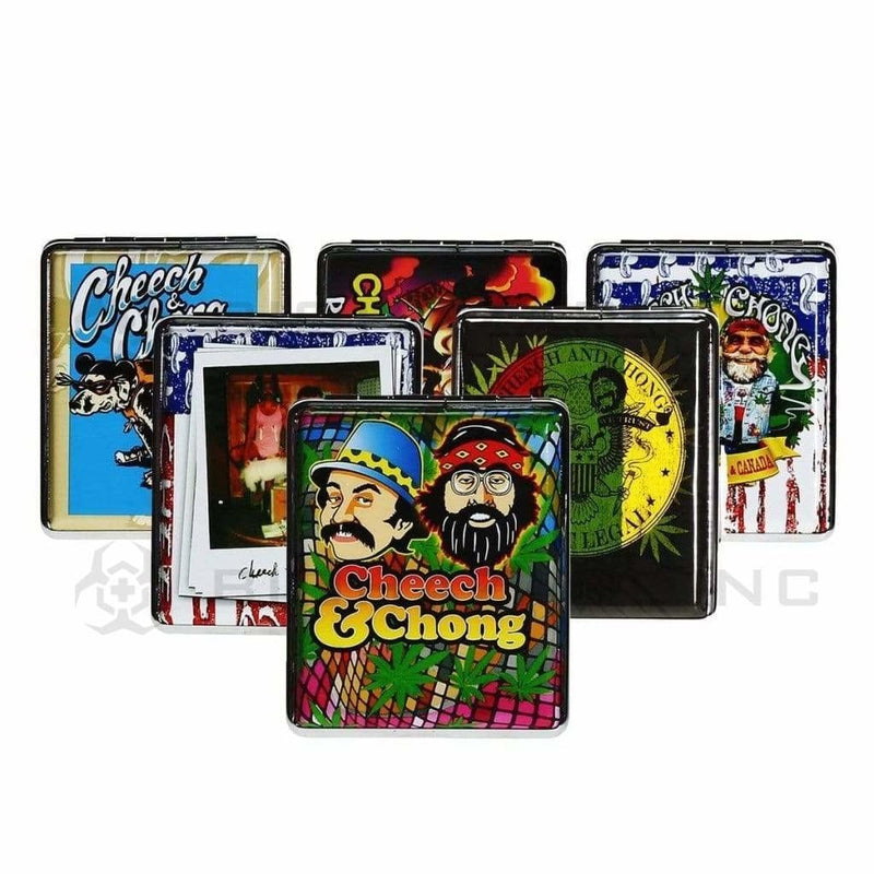 Cheech & Chong Cigarette Case - Series B for 100's - 12 Count Cigarette Case Cheech and Chong   