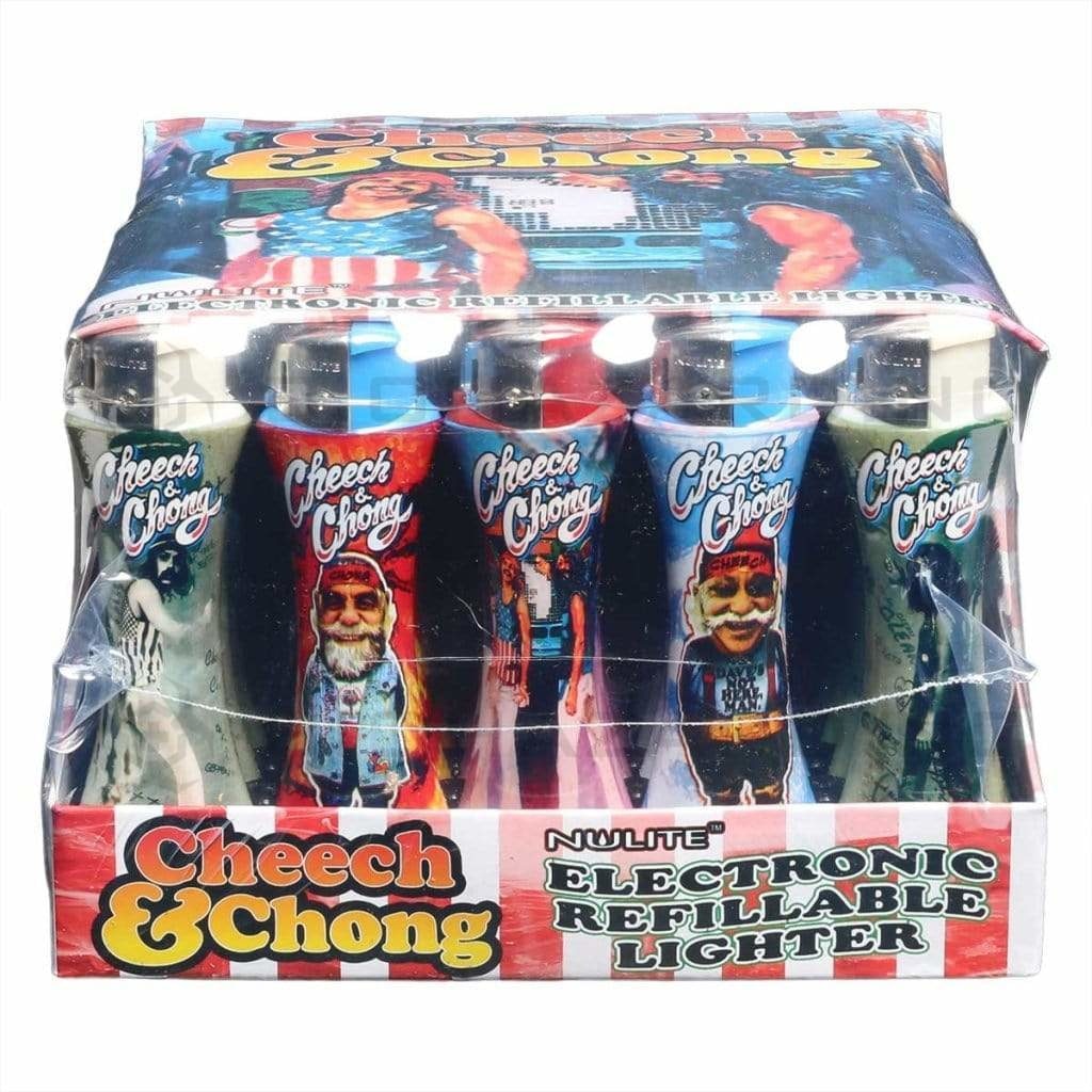 Cheech & Chong | Refillable Curve Lighters | Series C - 50 Count Lighters Cheech and Chong   