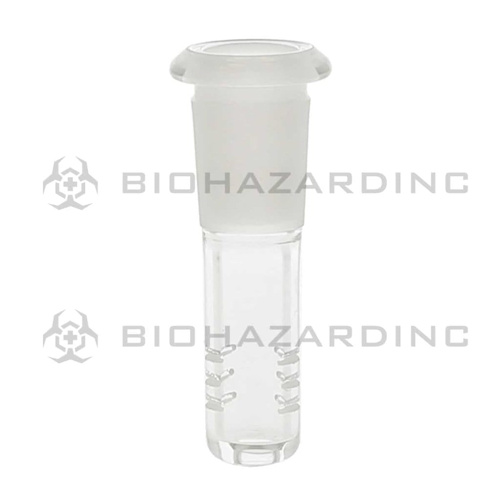Downstem | 19mm Joint / 14mm Bowl | Clear Downstem Biohazard Inc 1.5  