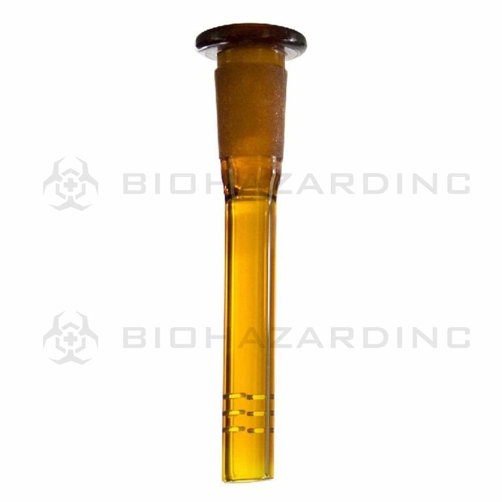 Downstem | 19mm Joint / 14mm Bowl | Various Colors Downstem Biohazard Inc 3" - Amber  