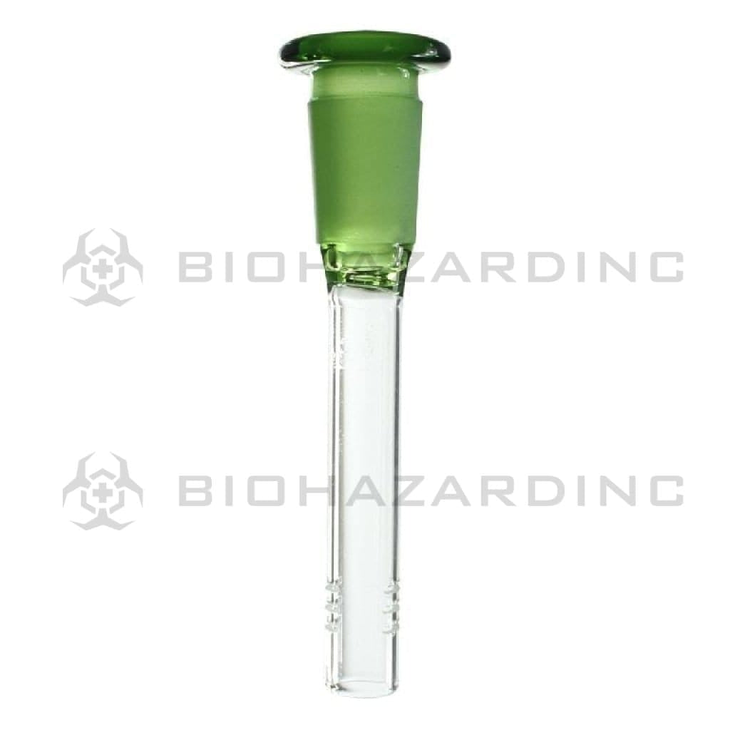 Downstem | 19mm Joint / 14mm Bowl | Various Colors Downstem Biohazard Inc 3" - Green  