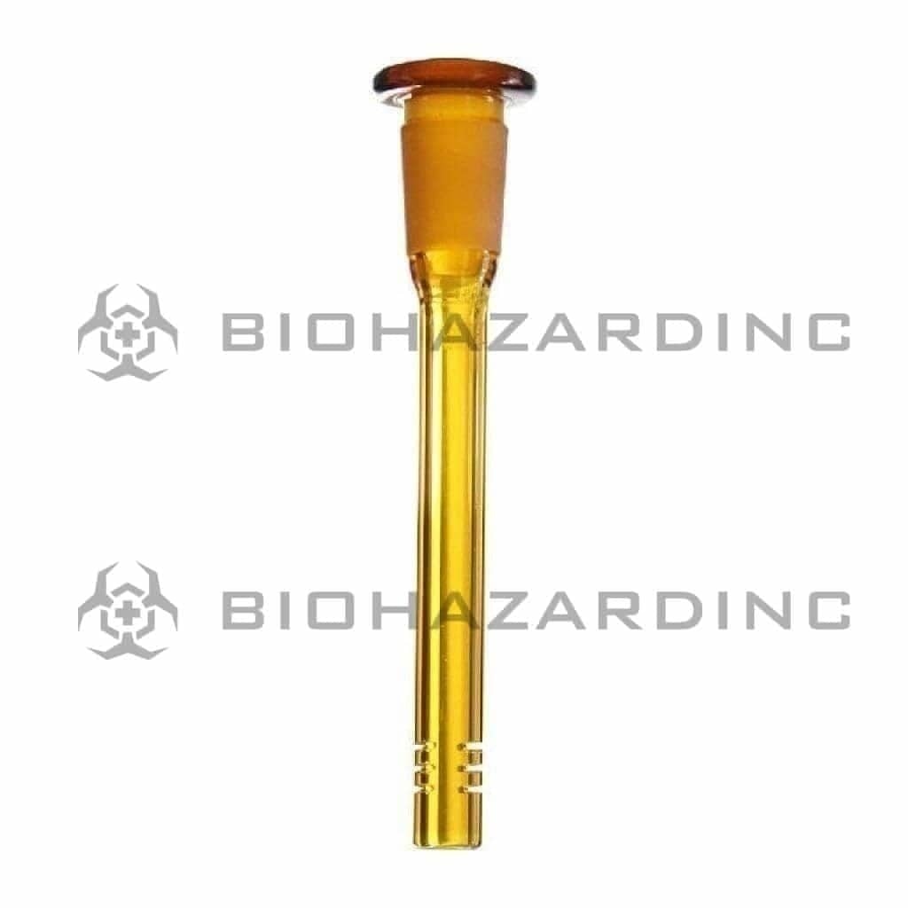 Downstem | 19mm Joint / 14mm Bowl | Various Colors Downstem Biohazard Inc 4" - Amber  
