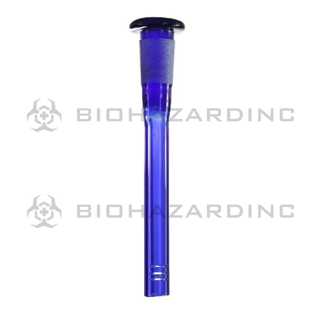 Downstem | 19mm Joint / 14mm Bowl | Various Colors Downstem Biohazard Inc 4" - Blue  