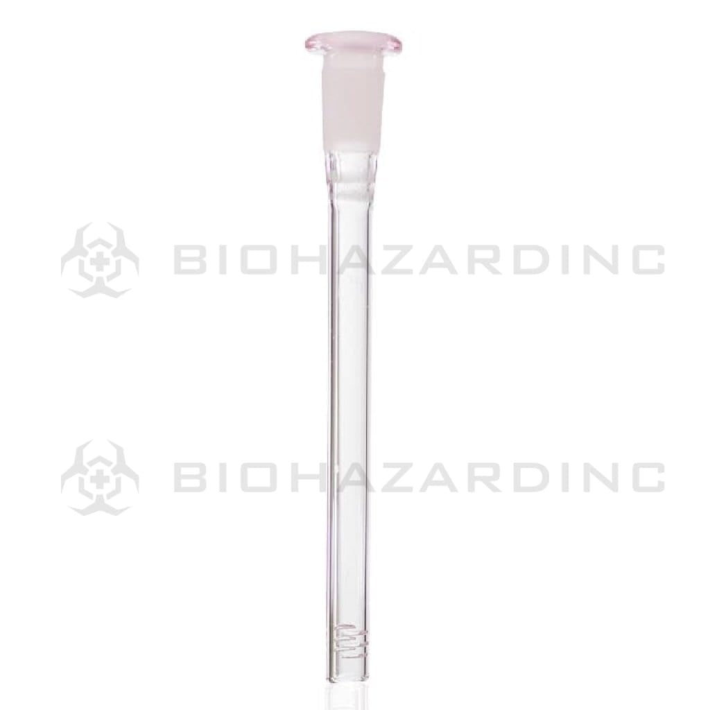 Downstem | 19mm Joint / 14mm Bowl | Various Colors Downstem Biohazard Inc 3" - Pink  
