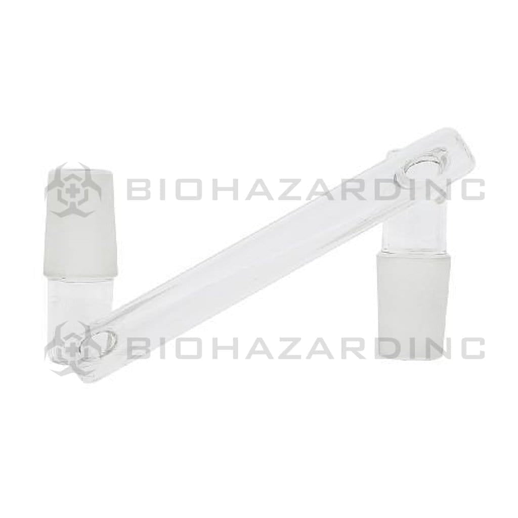 Drop Down | 19mm Male / 19mm Male - 10 Count Glass Drop Down Biohazard Inc   