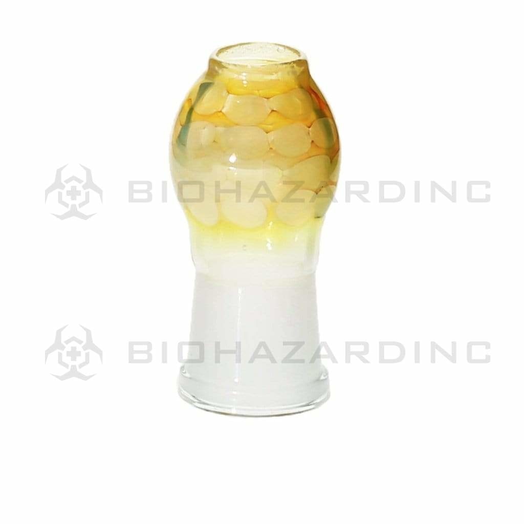 Dome | Fumed Honeycomb Dome | Yellow - Various Sizes Domes Biohazard Inc 19mm  