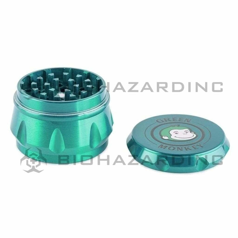 Green Monkey | Baboon Metal Grinder | 4 Piece - 50mm - Various Colors Metal Grinder Green Monkey   