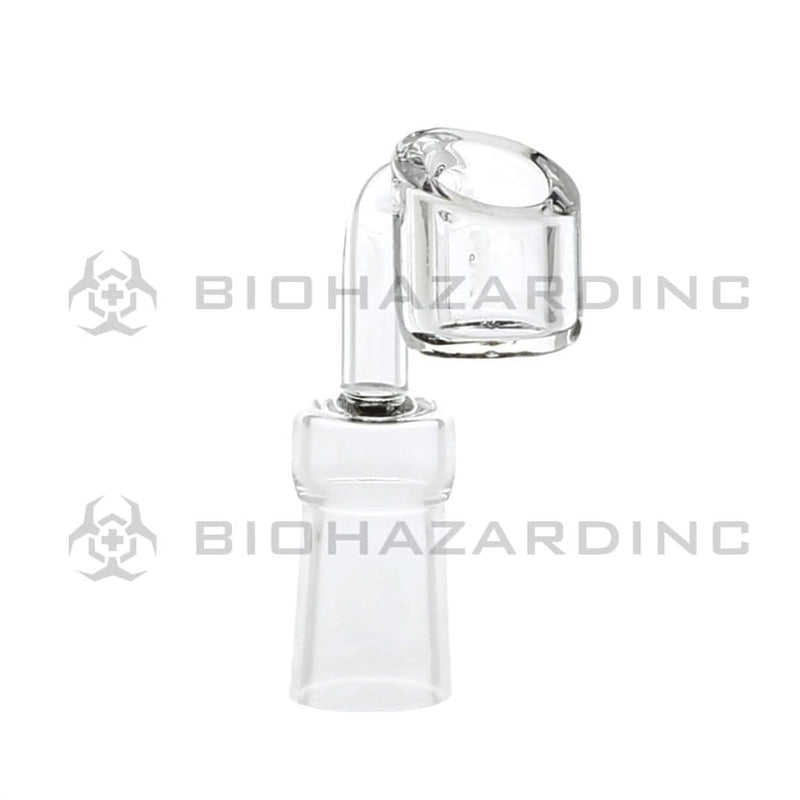 Banger | Quartz Banger Slant | 14mm - Female - 10 Count Quartz Banger Biohazard Inc   