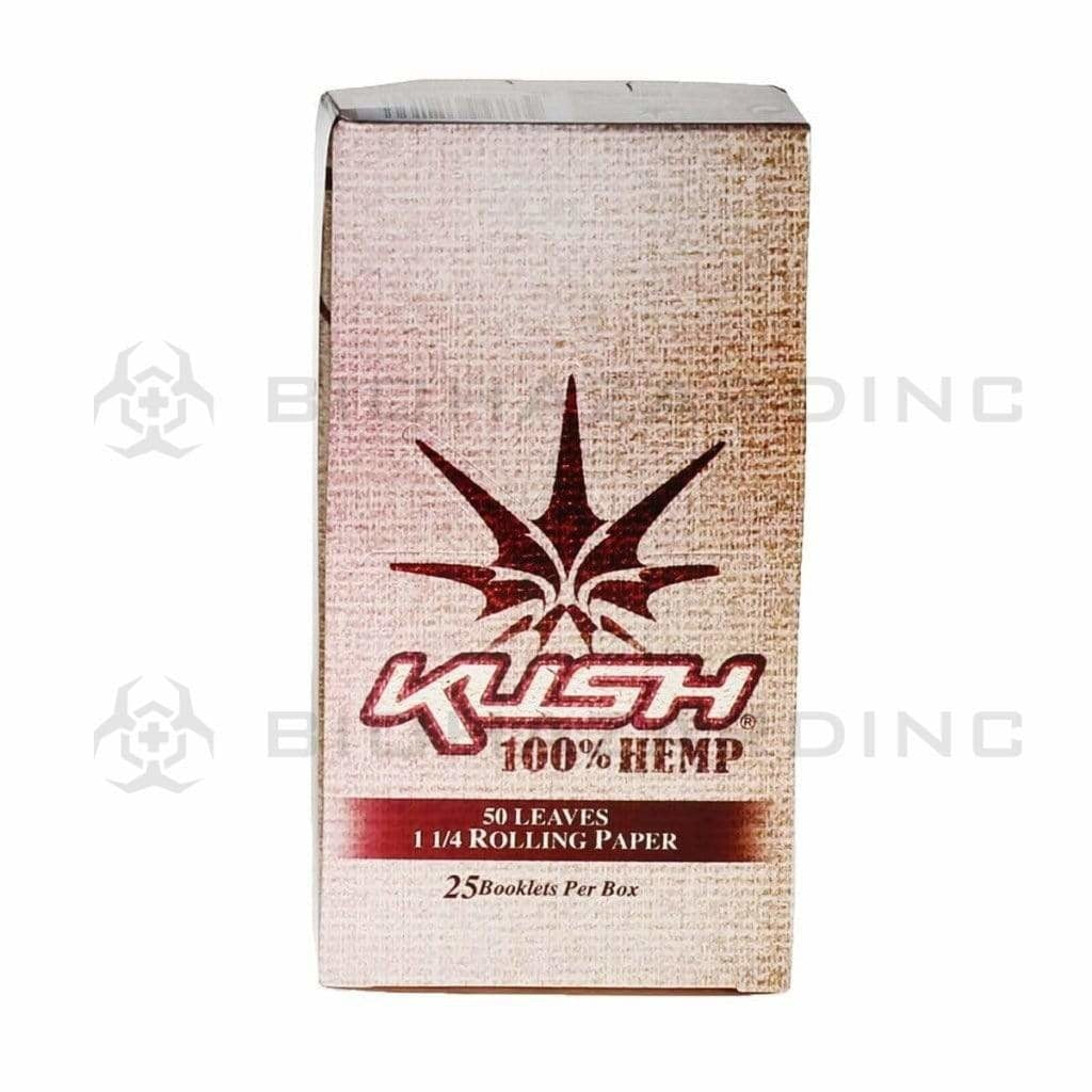KUSH® | 'Retail Display' Rolling Papers 1¼ Size | 84mm - Hemp Paper - 25 Count Rolling Papers Kush   