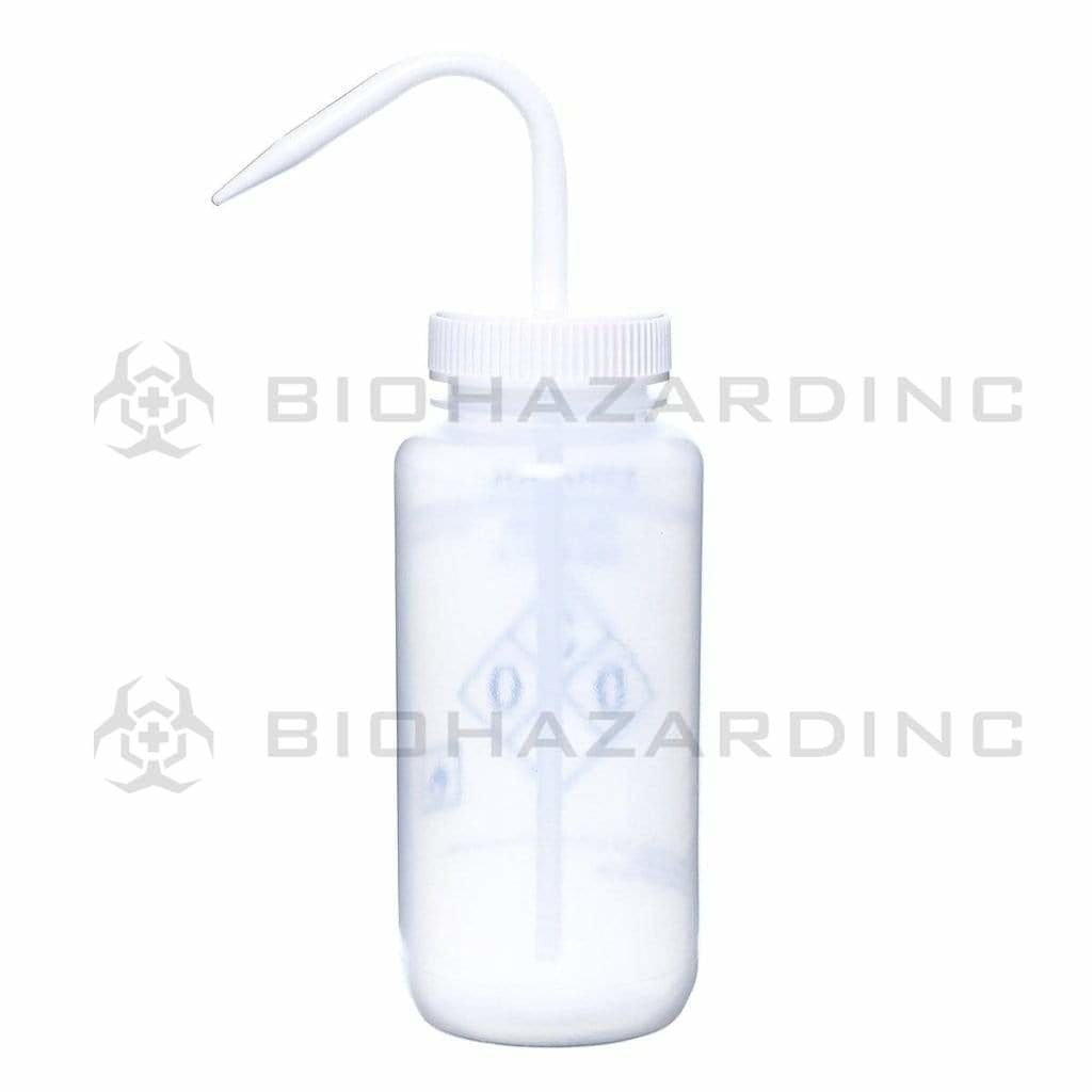 LDPE Premium Labeled Wash Bottles - Ethanol 500 ml Wash Bottles LDPE Bottles   