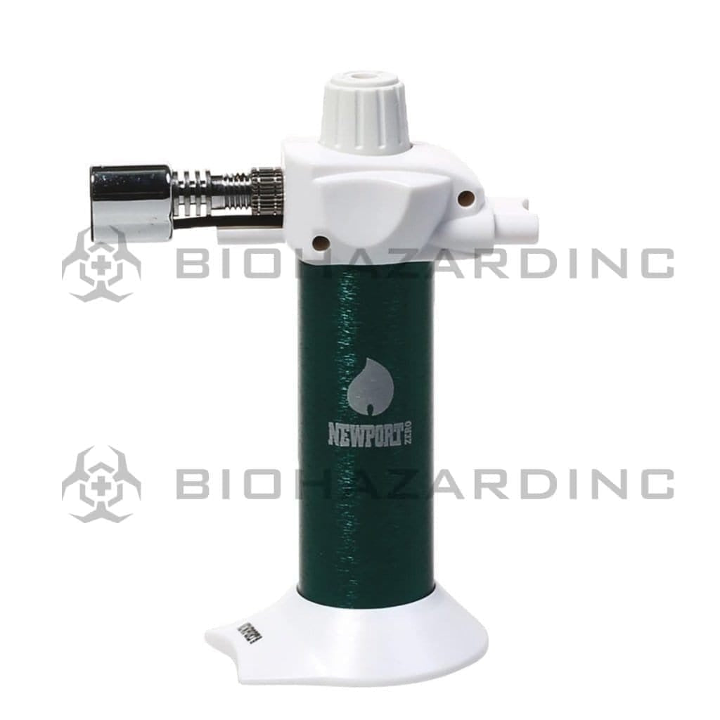 Newport | Mini Torch | 5" - Various Colors Torch Biohazard Inc Green & White  