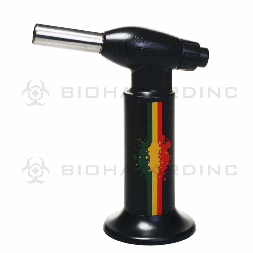 Newport | Torch Jumbo Size | 10" - Various Colors Torch Biohazard Inc Rasta & Black  