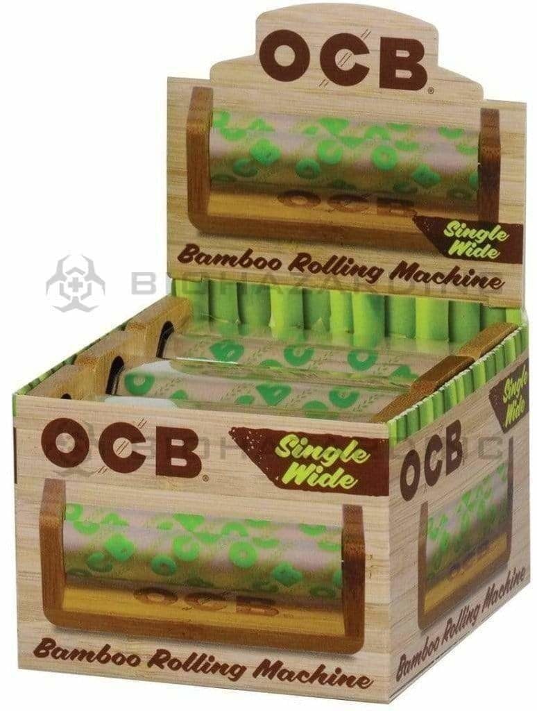 OCB® | Bamboo Rolling Machine Single Wide Size | 70mm - 6 Count Rolling Machine OCB   