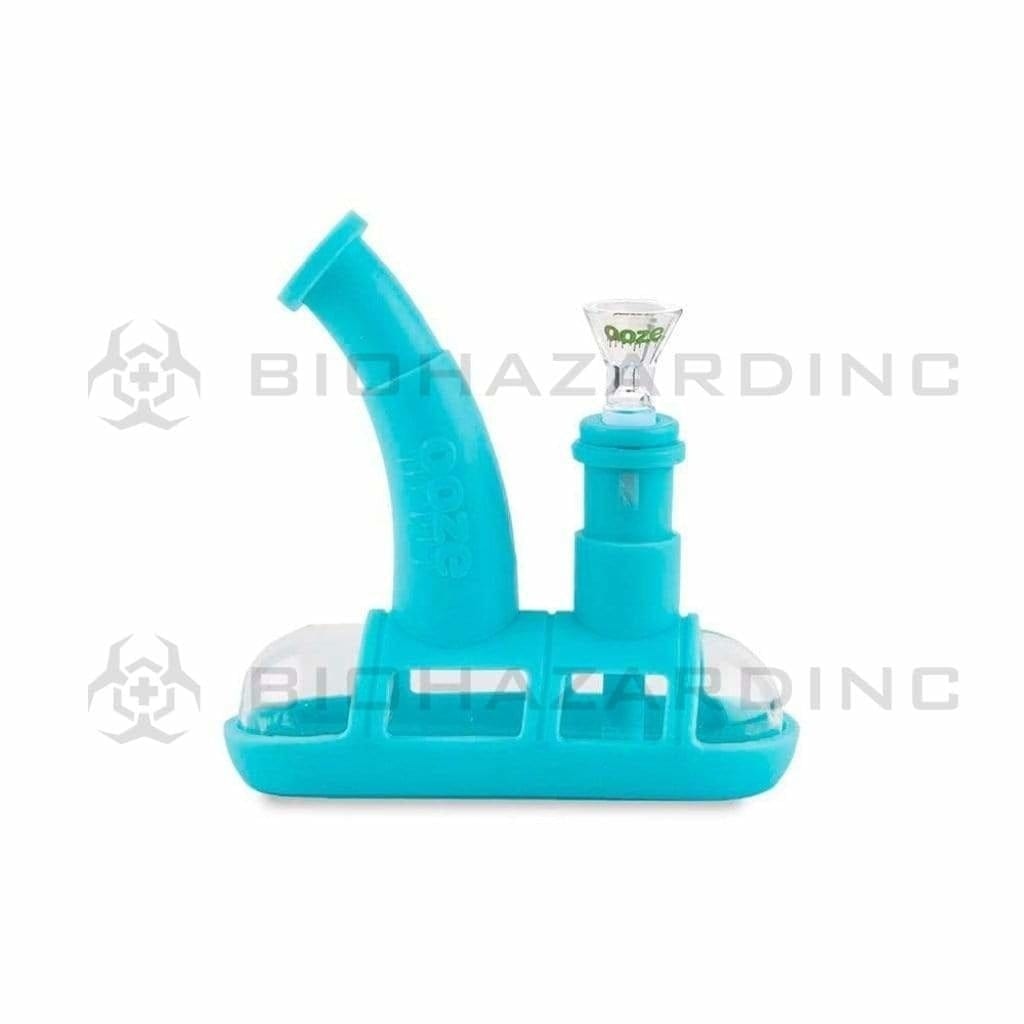 OOZE® | Steamboat Silicone Bubbler Dab Rig Combo | Silicone - Various Colors Silicone Bong Ooze   