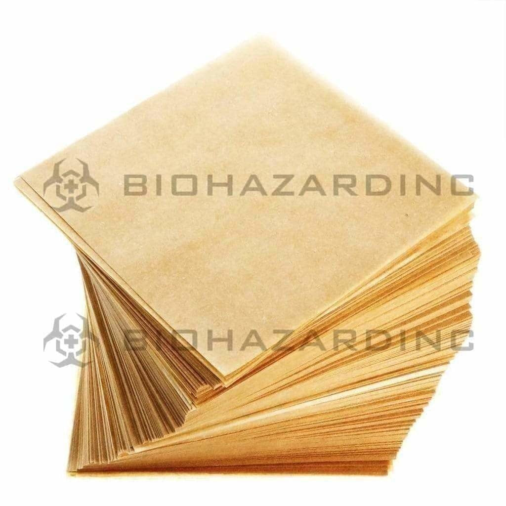 Parchment Paper 4 X 4" Natural - 1000 count Parchment Paper Biohazard Inc   