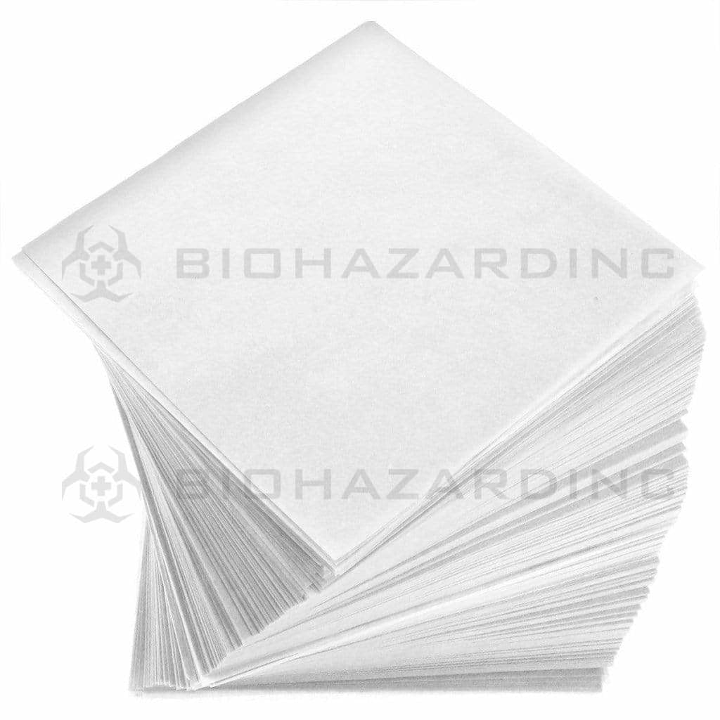 Parchment Paper 4 X 4 White - 1,000 Count Parchment Paper Biohazard Inc   
