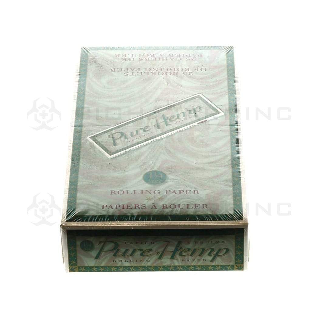 Pure Hemp | 'Retail Display' Rolling Papers Classic 1¼ Size | 78mm - Classic White - 25 Count Rolling Papers Pure Hemp   