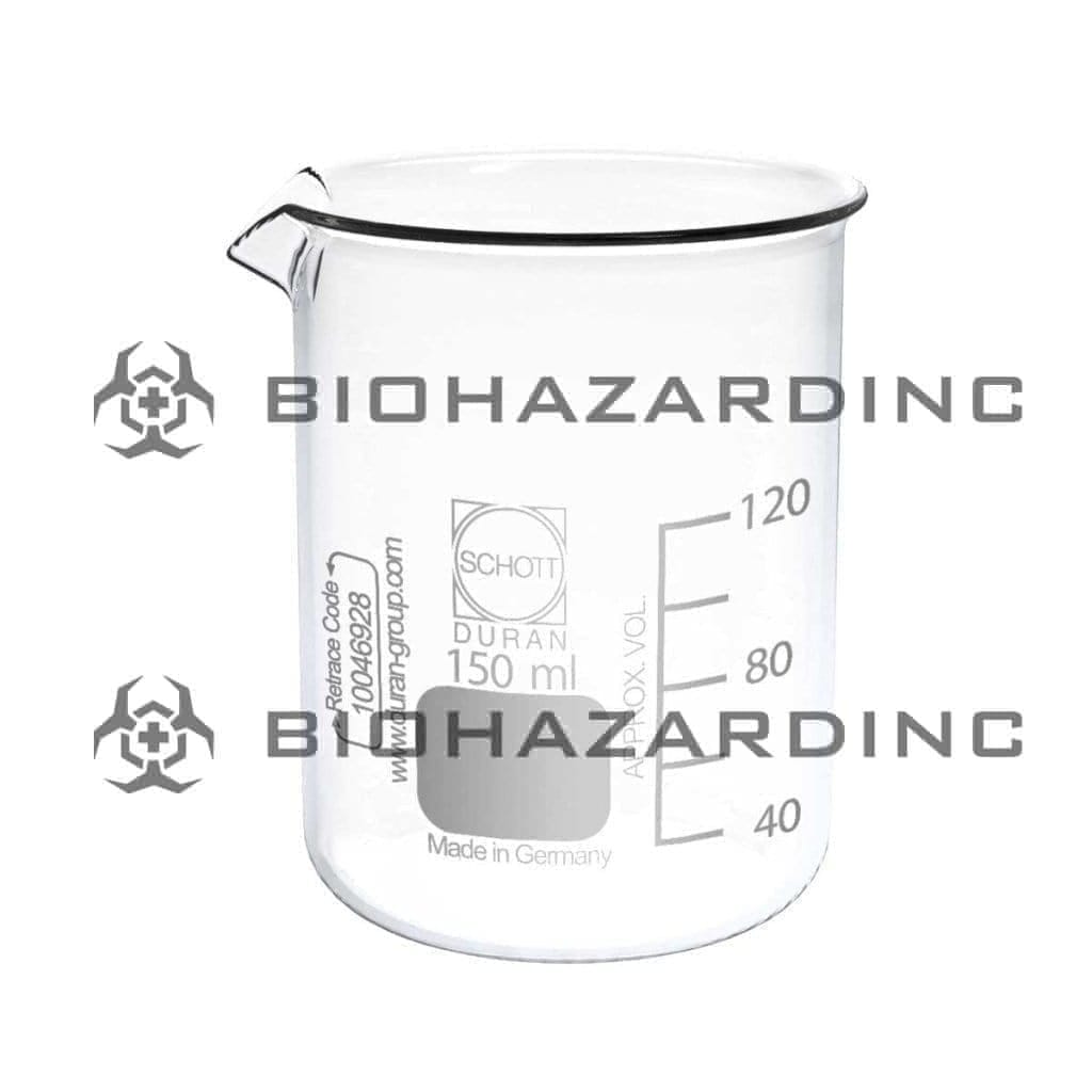 Schott DURAN® | Scientific Beaker | 150mL Scientific Lab Beaker Schott Duran   