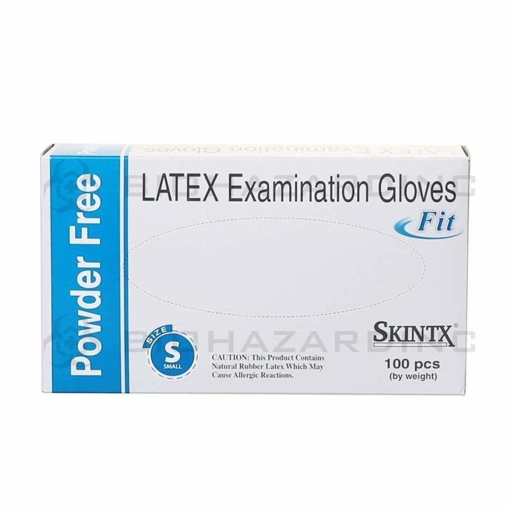 SKINTX | Powder-Free Latex Gloves | White - Various Sizes Gloves Skintx Small - 100 Count  