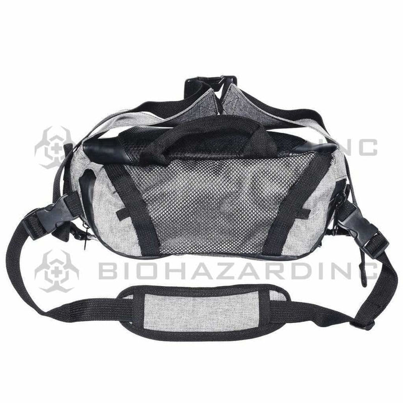 BrightBay | Smell Proof Carbon Transport Bag | Black Widow - Gray Smell Proof Carbon Bag Bio Glass   