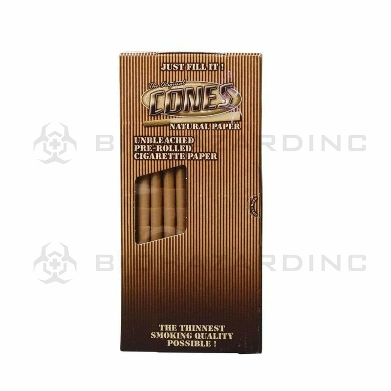 The Original Cones | Natural Pre-Rolled Cones King Size | 110mm - Unbleached Brown - Various Counts Pre-Rolled Cones The Original 800 Count  